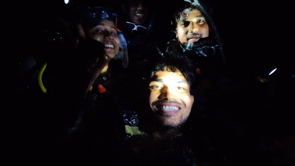 People going for night dive in Havelock Island